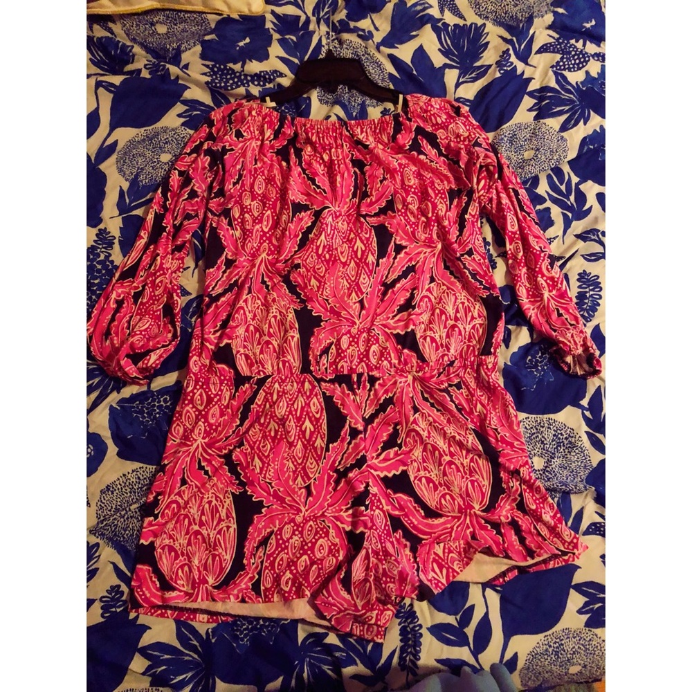 Lilly Pulitzer Coco Safari Romper VGUC